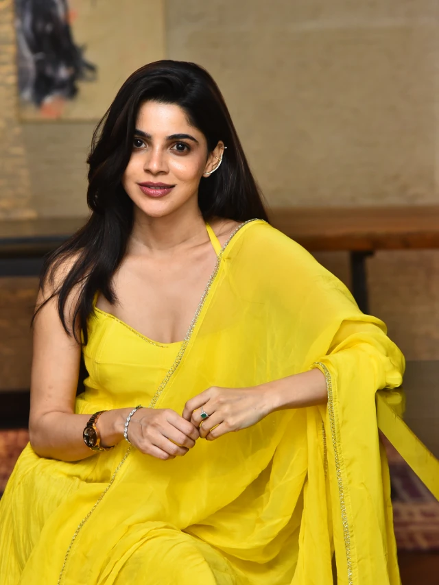 Divyabharathi Shines in her Telugu First Event