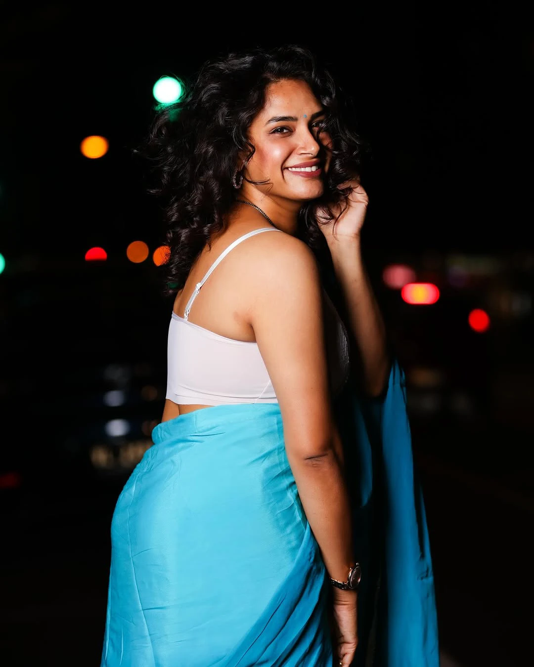 Actress Hari Teja Birthday Special Stunning Looks in Saree