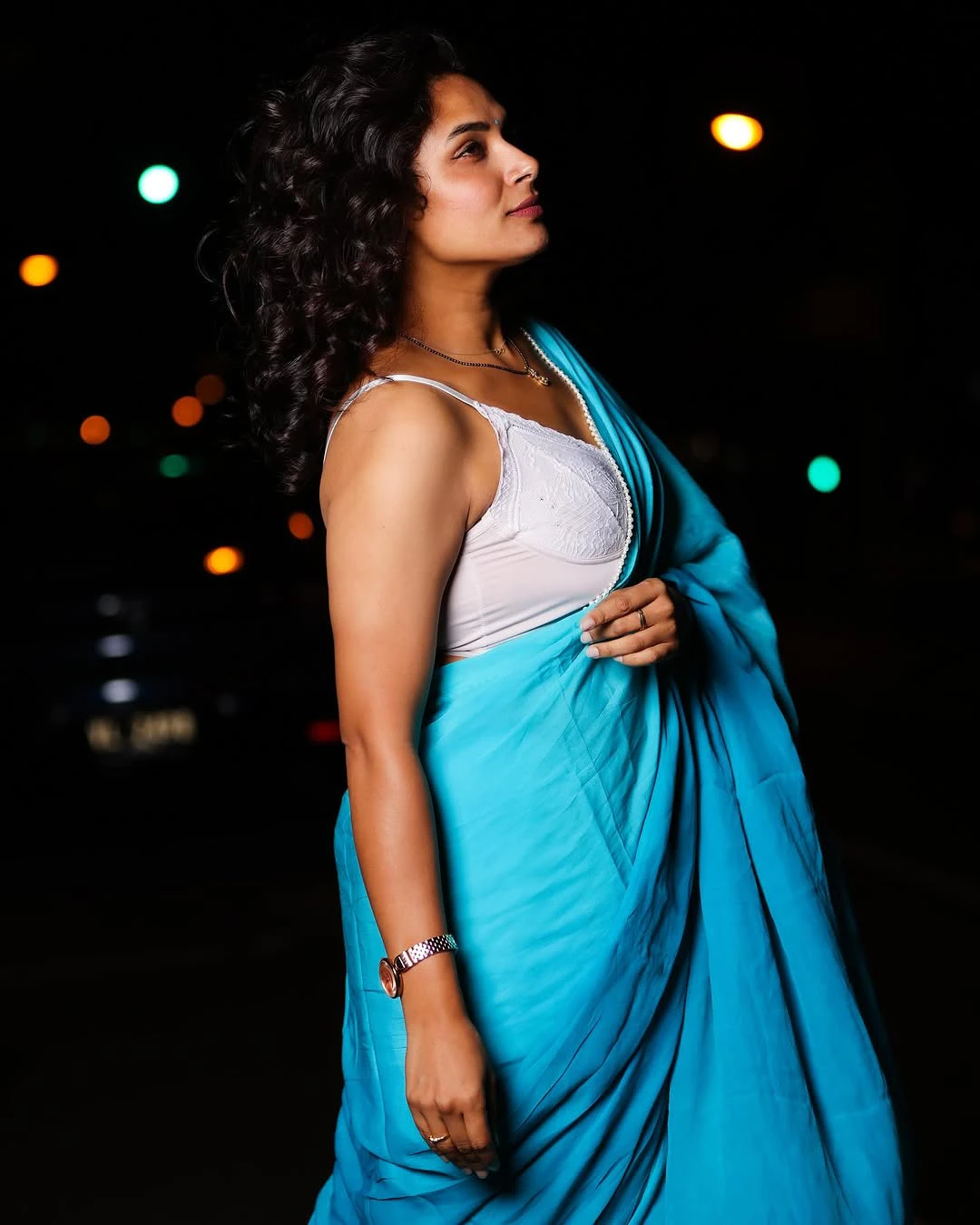 Actress Hari Teja Birthday Special Stunning Looks in Saree