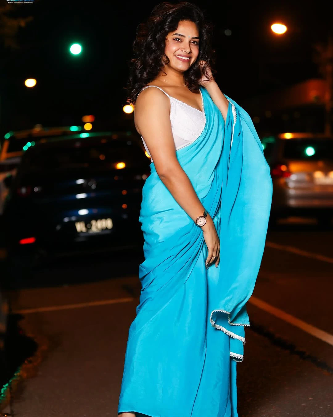 Actress Hari Teja Birthday Special Stunning Looks in Saree