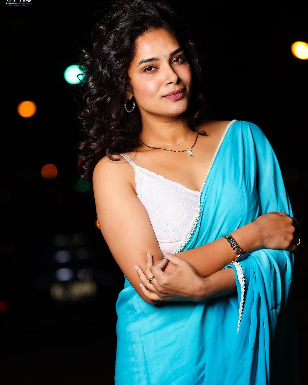 Actress Hari Teja Birthday Special Stunning Looks in Saree