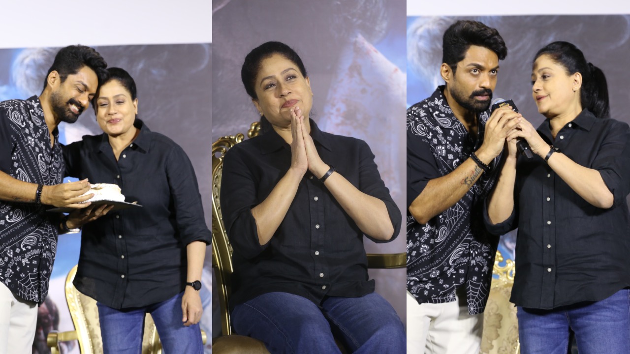 Kalyan Ram Vijayashanthi : ఎమ్మెల్సీ అయ్యాక మొదటిసారి సినిమా ఈవెంట్ కి వచ్చిన విజయశాంతి.. ఫొటోలు వైరల్..