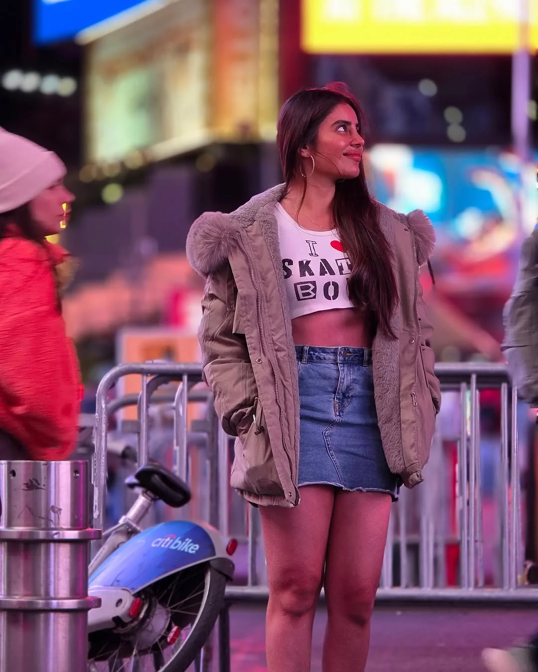 Kushitha Kallapu Enjoying Vacation in New York
