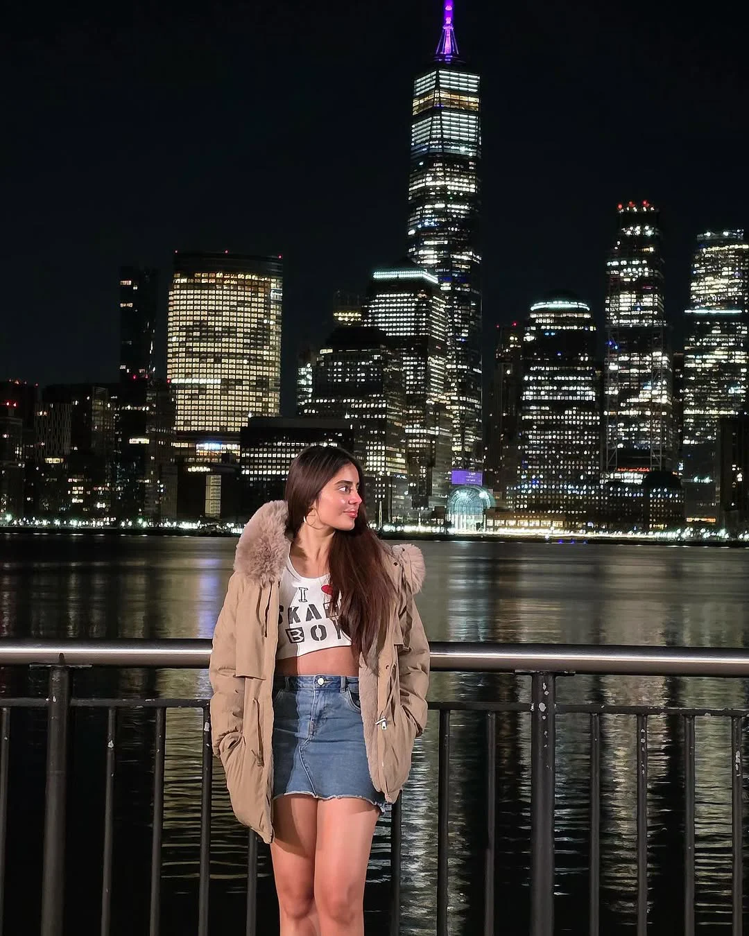 Kushitha Kallapu Enjoying Vacation in New York
