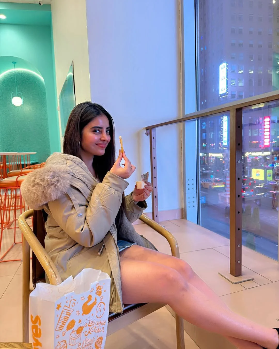 Kushitha Kallapu Enjoying Vacation in New York