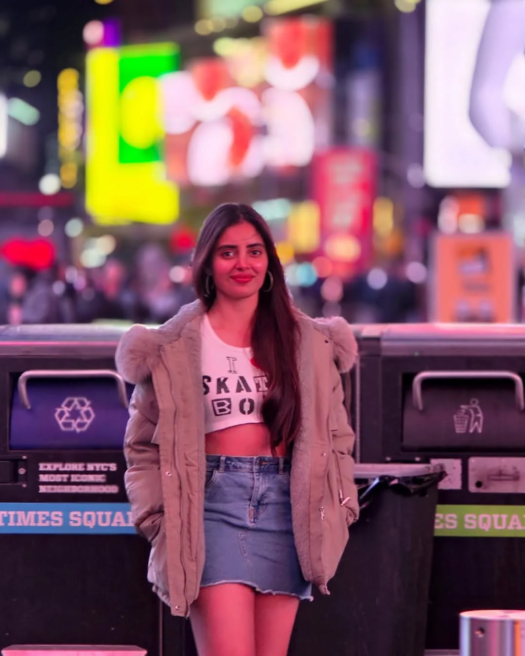 Kushitha Kallapu Enjoying Vacation in New York