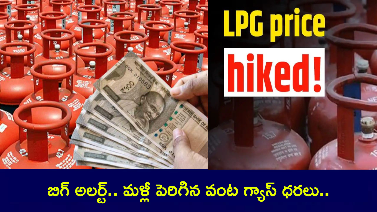 LPG Price Hike : పండుగ సీజన్లో సామాన్యులకు షాక్.. మళ్లీ పెరిగిన గ్యాస్ సిలిండర్ ధరలు.. మీ నగరంలో కొత్త ధరలివే.. LPG Price Hike : పండుగ సీజన్లో సామాన్యులకు షాక్.. మళ్లీ పెరిగిన గ్యాస్ సిలిండర్ ధరలు.. మీ నగరంలో కొత్త ధరలివే..