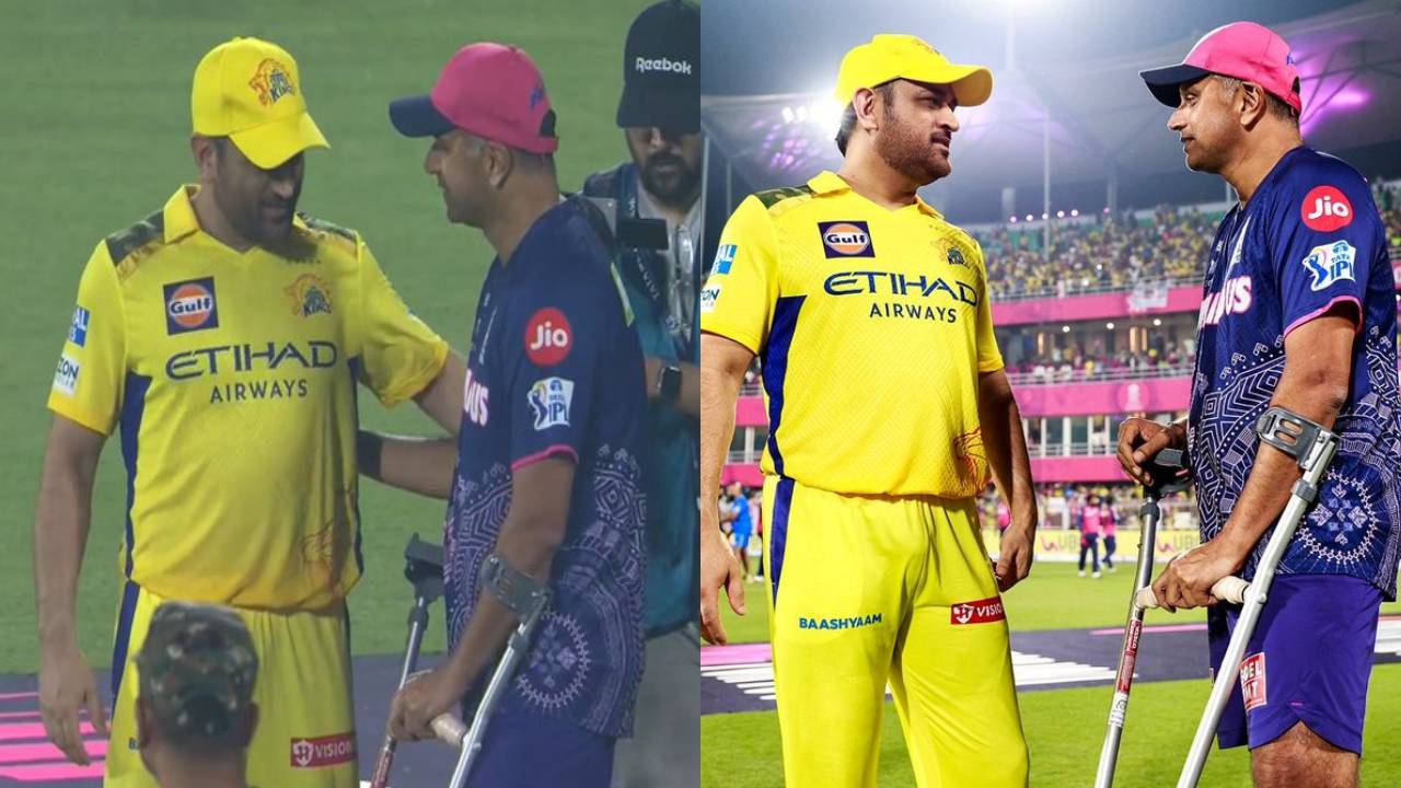 MS Dhoni-Rahul Dravid : ‘ఇప్పుడెలా ఉంది నీకు.. అంతా బాగానే ఉందిగా..’ మ్యాచ్ ముగిసిన తరువాత రాహుల్ ద్రవిడ్తో ఎంఎస్ ధోని.. MS Dhoni-Rahul Dravid : ‘ఇప్పుడెలా ఉంది నీకు.. అంతా బాగానే ఉందిగా..’ మ్యాచ్ ముగిసిన తరువాత రాహుల్ ద్రవిడ్తో ఎంఎస్ ధోని..