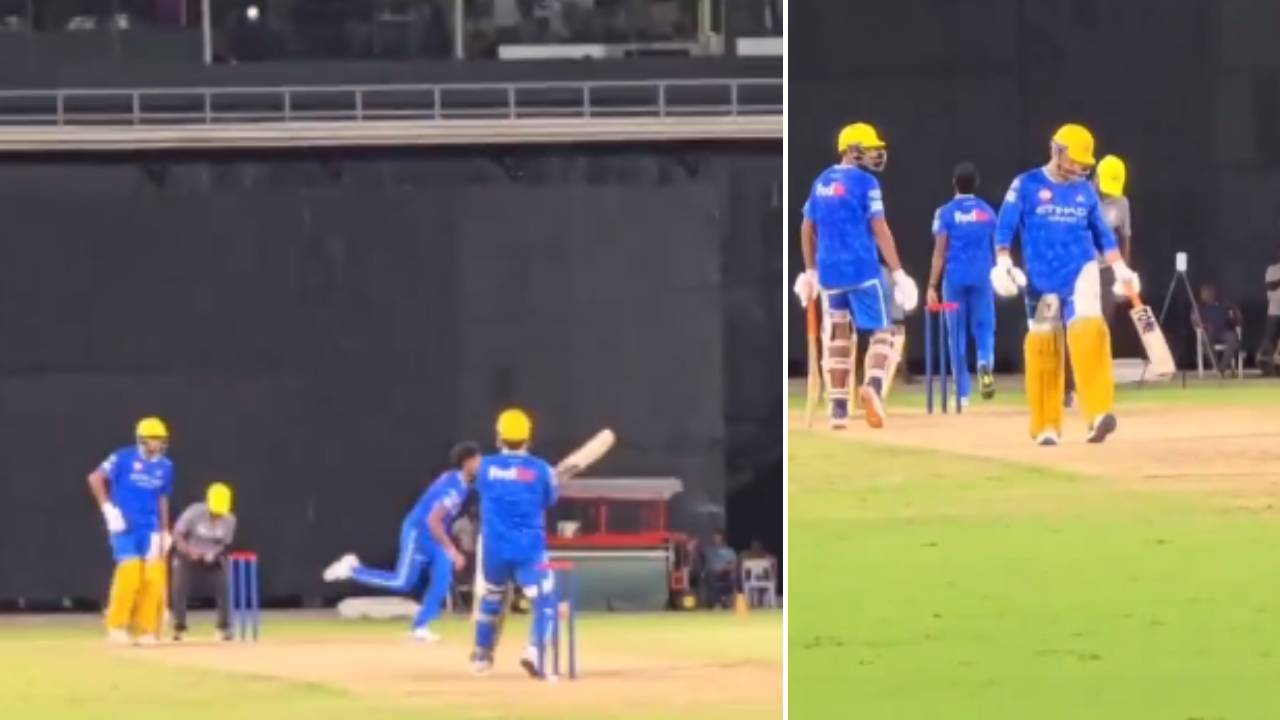 IPL 2025: ధోనీ బ్రో ఇలా ఆడితే ఎలా..! ప్రాక్టీస్ మ్యాచ్లో ధోనీ హెలికాప్టర్ షాట్ చూశారా.. వీడియో వైరల్ IPL 2025: ధోనీ బ్రో ఇలా ఆడితే ఎలా..! ప్రాక్టీస్ మ్యాచ్లో ధోనీ హెలికాప్టర్ షాట్ చూశారా.. వీడియో వైరల్