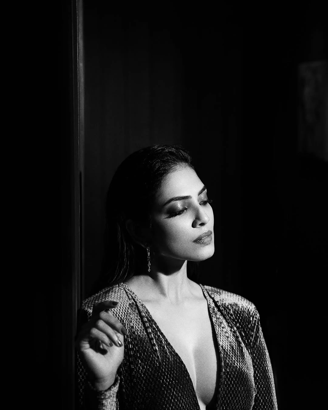 Malavika Mohanan Glam in Shining Dress