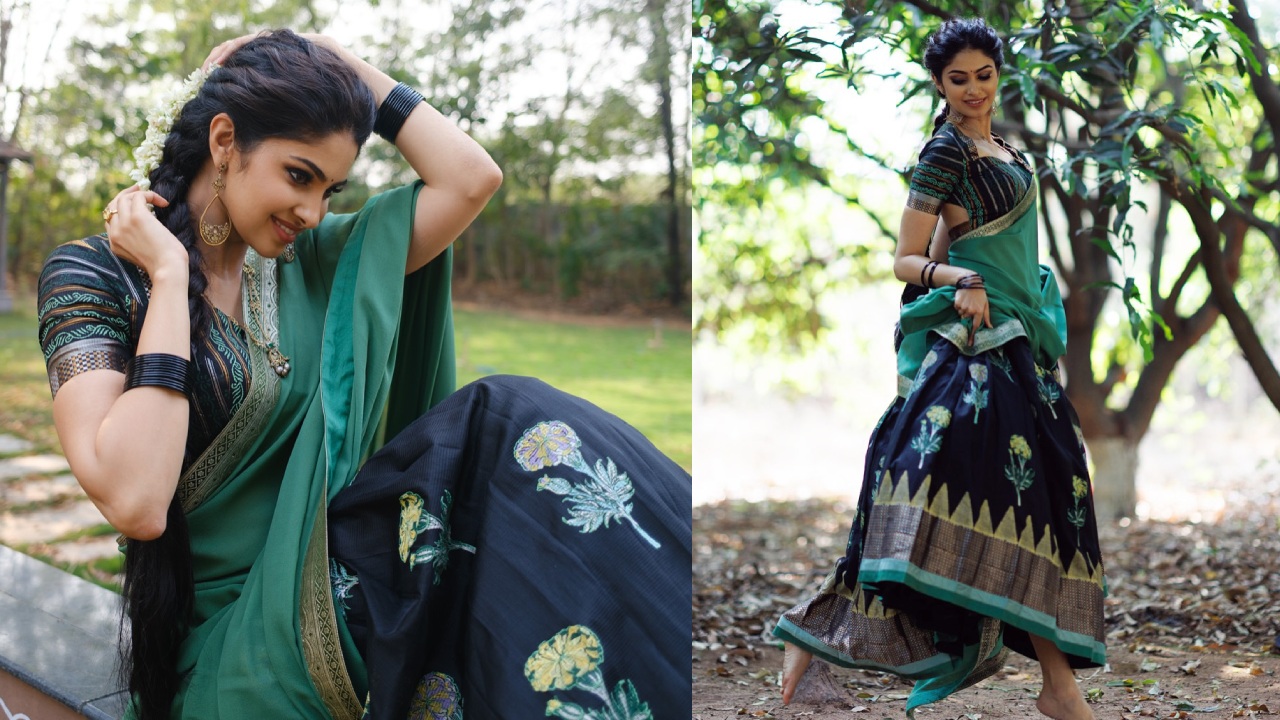 Manasa Varanasi : మామిడి తోటలో మానస వారణాసి ఉగాది సెలబ్రేషన్స్..