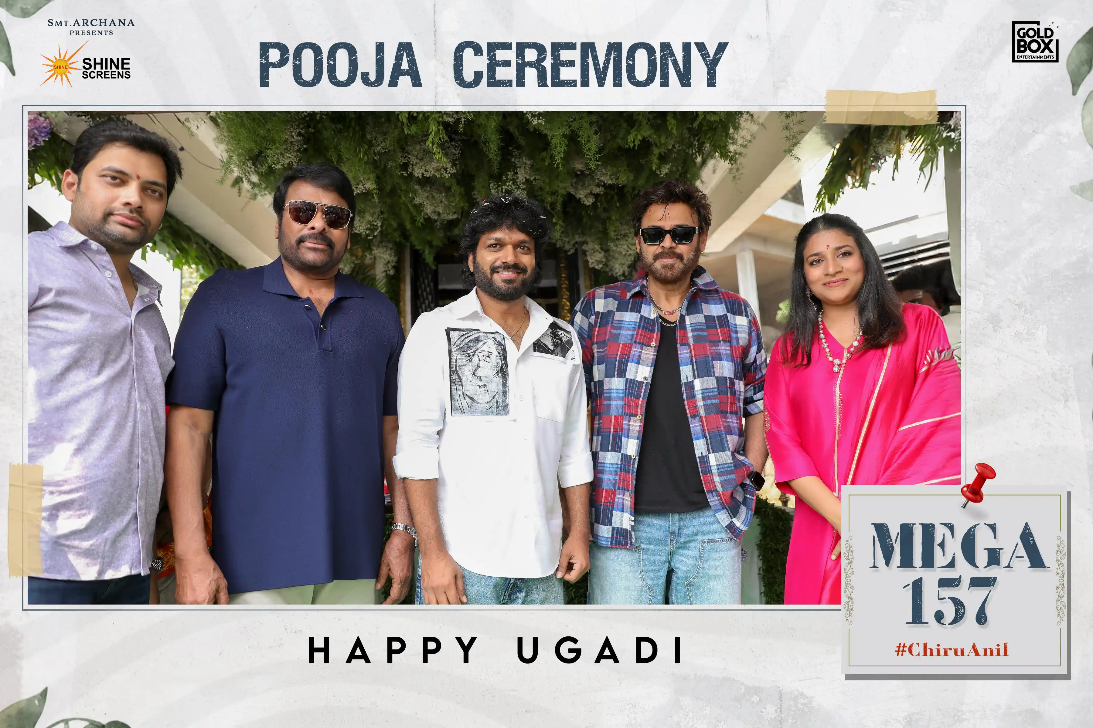 Chiranjeevi Anil Ravipudi Mega 157 Movie Opening