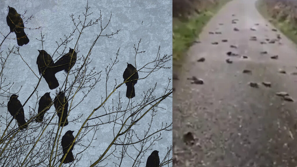 More Crows fall from sky
