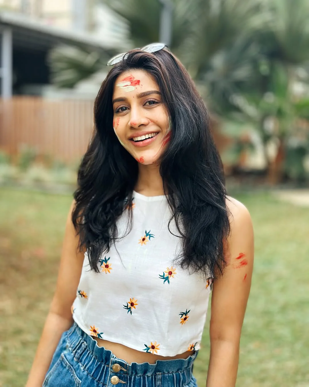 Nabha Natesh Celebrates Holi