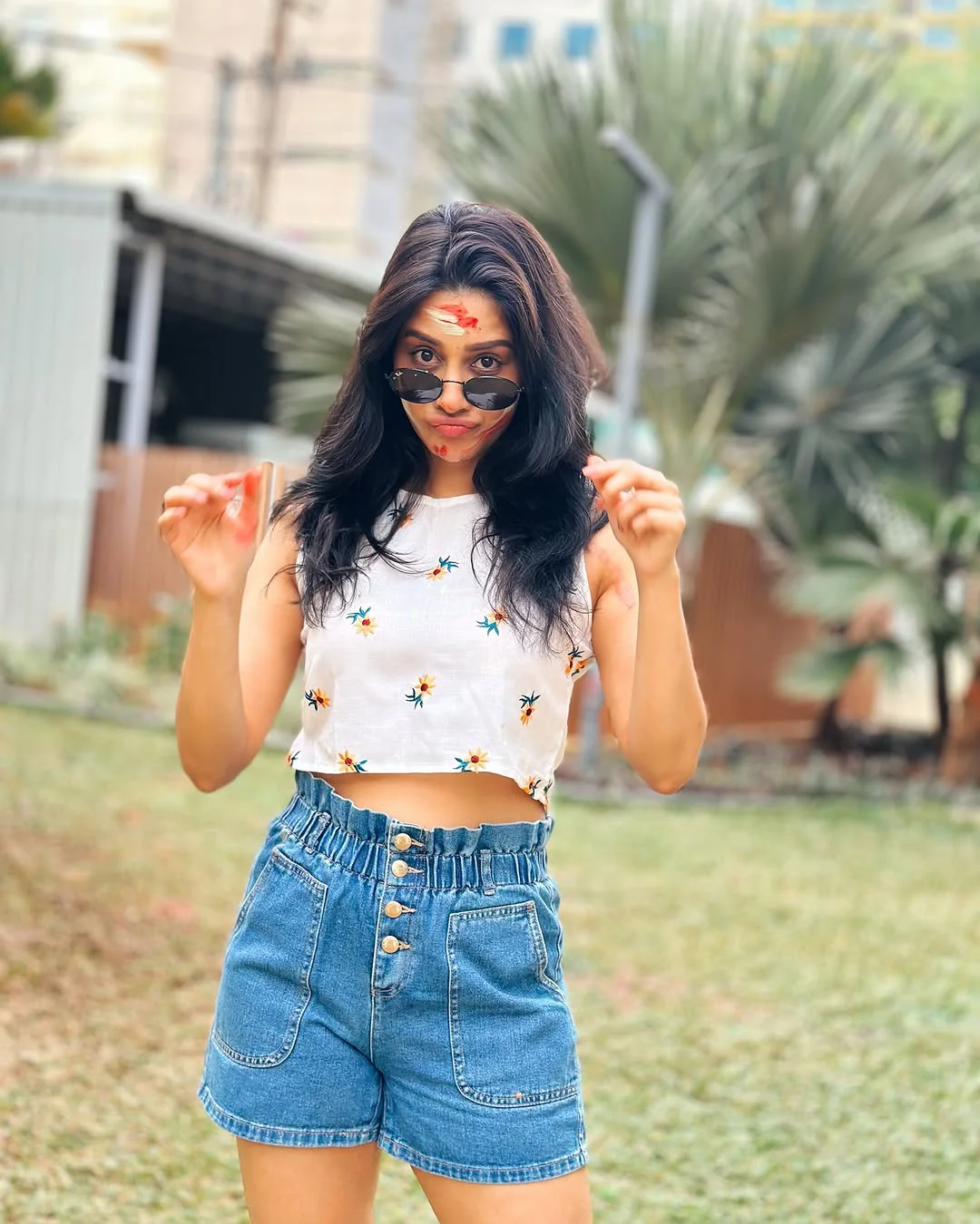 Nabha Natesh Celebrates Holi