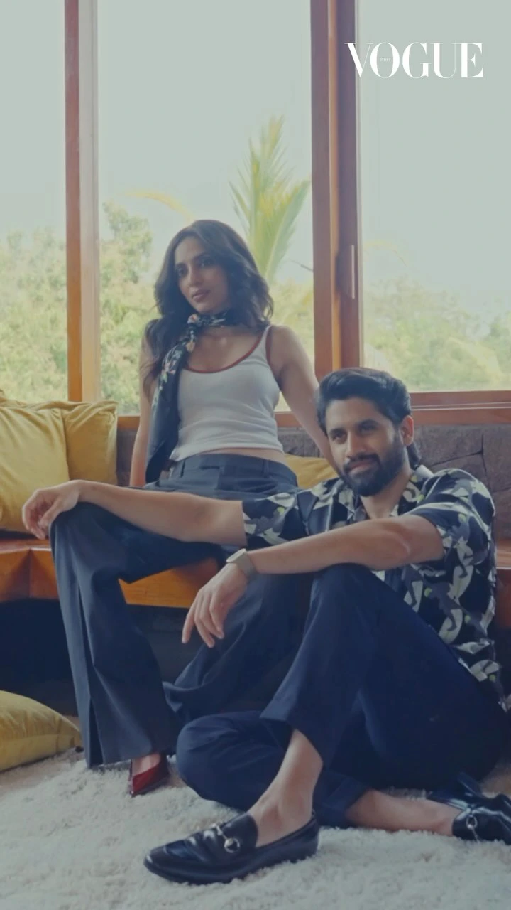 Naga Chaitanya Sobhita First Photo shoot after Marriage