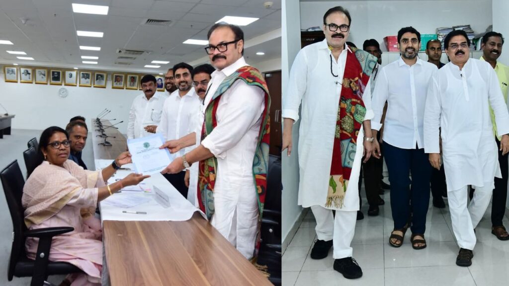 Nagababu Files Nomination as MLC