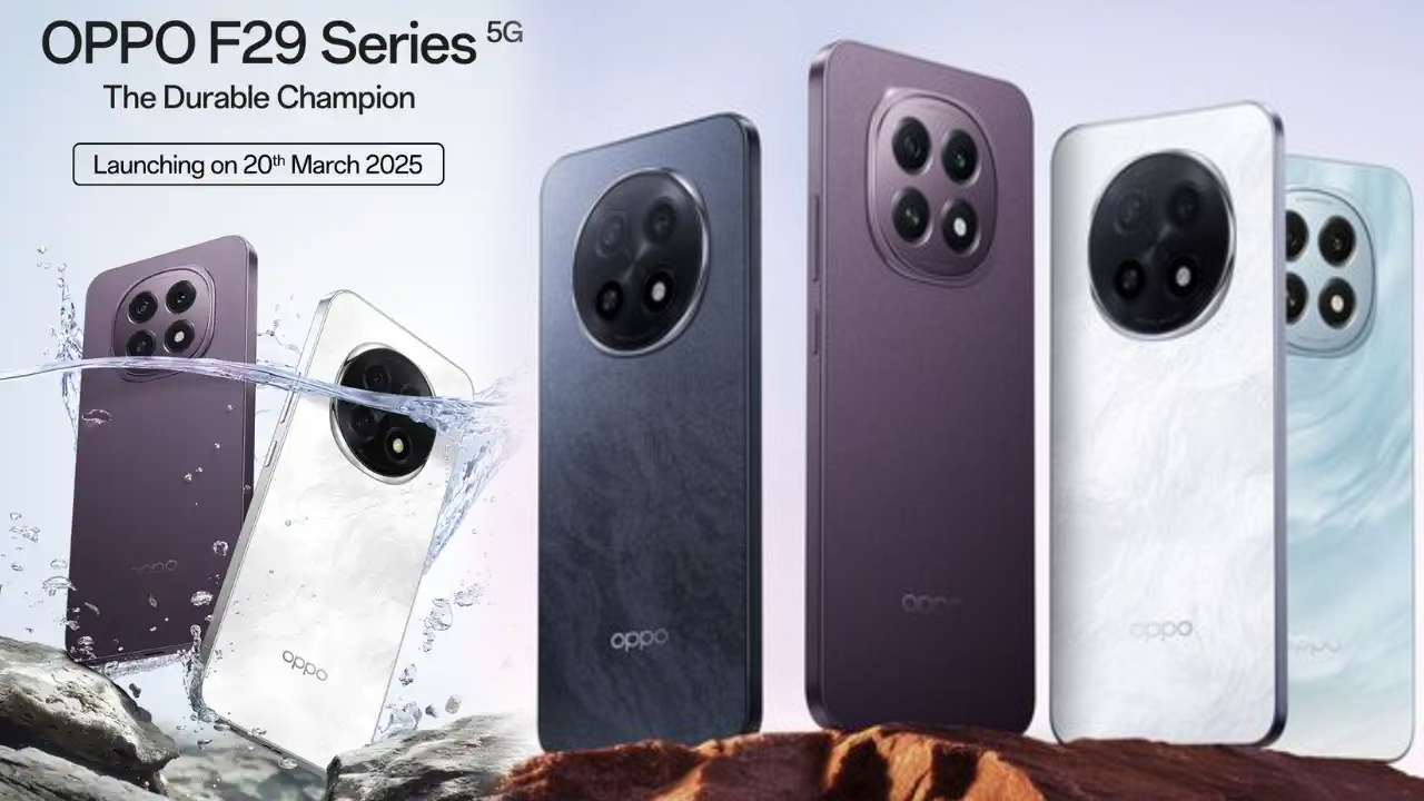 Oppo F29 Series : దిమ్మతిరిగే ఫీచర్లతో ఒప్పో F29 సిరీస్ వచ్చేస్తోంది.. ఏకంగా రెండు ఫోన్లు.. ఈరోజే లాంచ్.. ధర ఎంత ఉండొచ్చుంటే? Oppo F29 Series : దిమ్మతిరిగే ఫీచర్లతో ఒప్పో F29 సిరీస్ వచ్చేస్తోంది.. ఏకంగా రెండు ఫోన్లు.. ఈరోజే లాంచ్.. ధర ఎంత ఉండొచ్చుంటే?