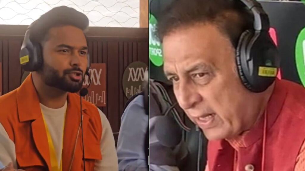 Pant recreates Sunil Gavaskar Stupid stupid stupid meltdown