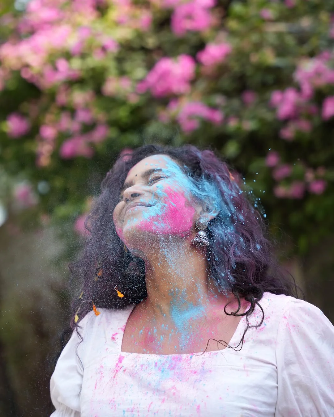 Pushpa 2 Fame Pavani Karanam Holi Celebrations Photos