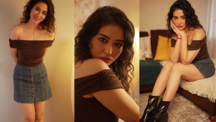 Priyanka Jawalkar : తెలుగమ్మాయి ప్రియాంక ఇలా మారిపోయిందేంటి.. షార్ట్ స్కర్ట్ లో హాట్ గా కవ్విస్తూ..