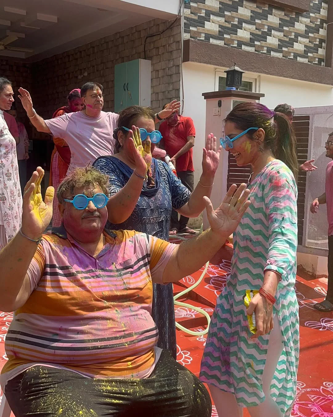 Raashii Khanna Holi Celebrations Photos
