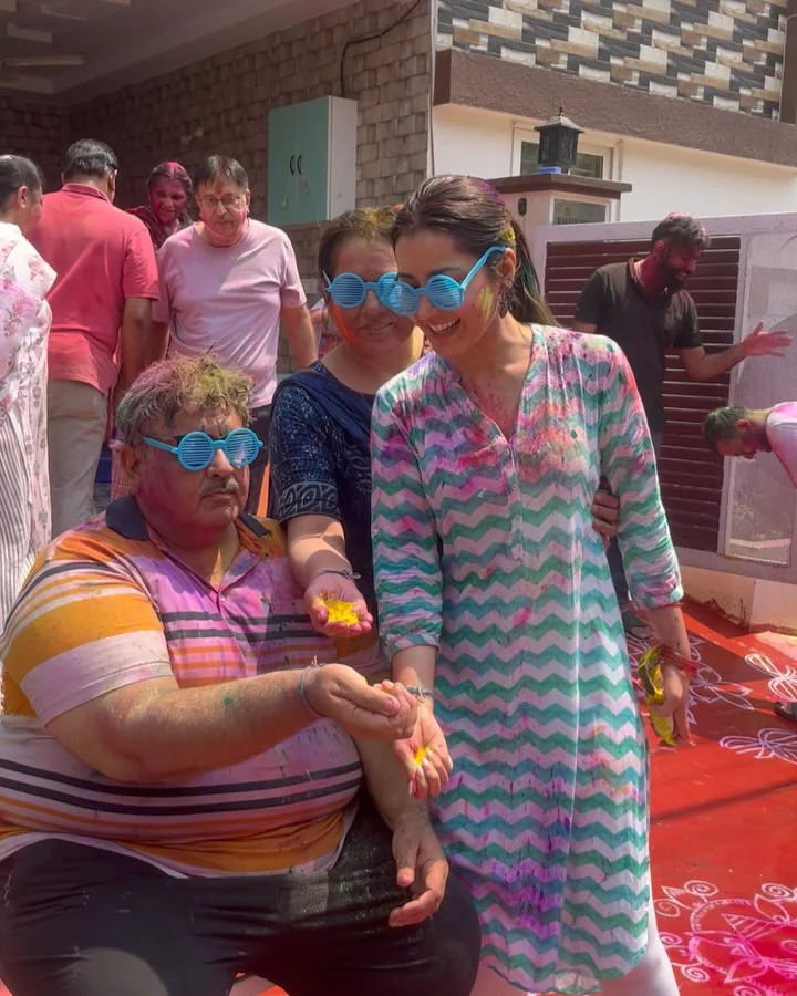 Raashii Khanna Holi Celebrations Photos