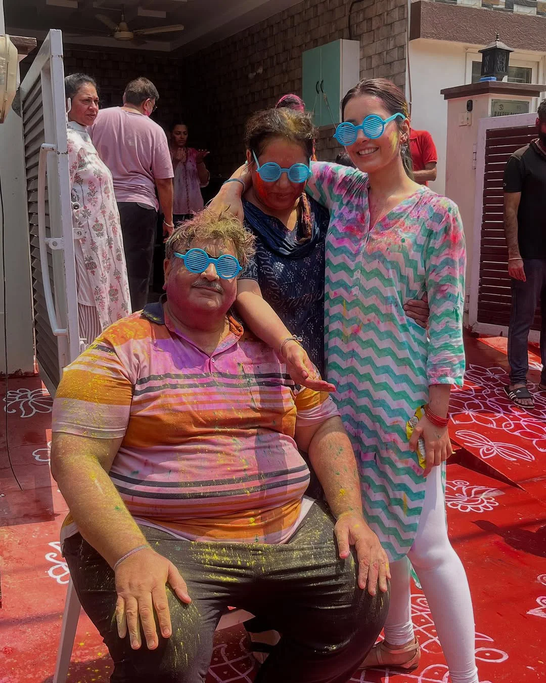 Raashii Khanna Holi Celebrations Photos