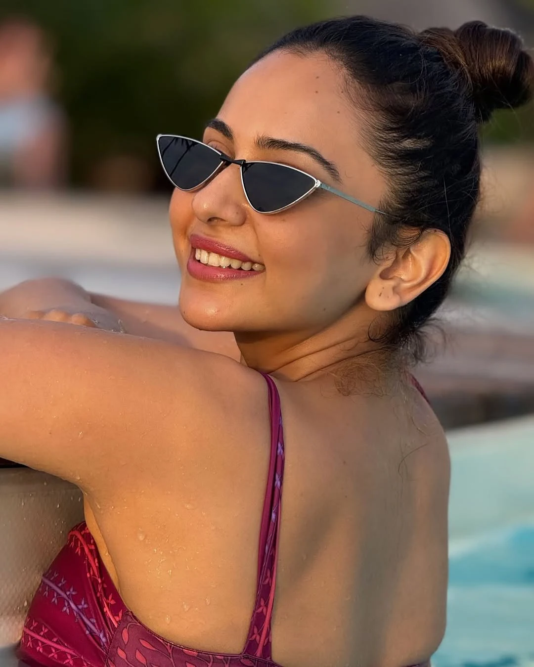 Rakul Preet Singh Enjoying Vacation in Maldives