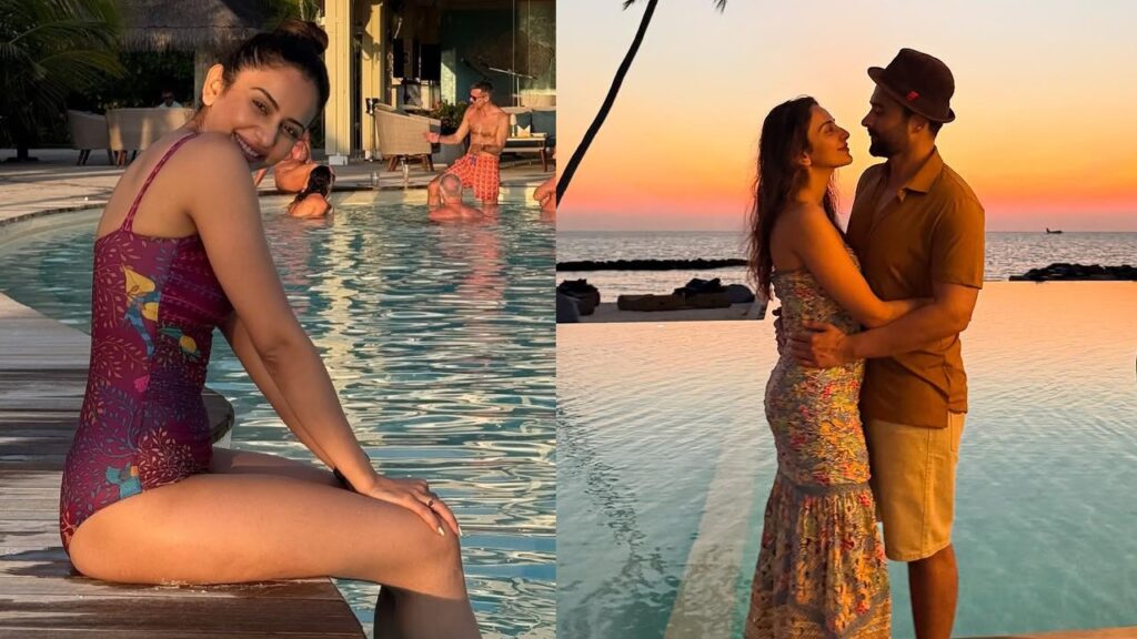 Rakul Preet Singh Enjoying Vacation in Maldives