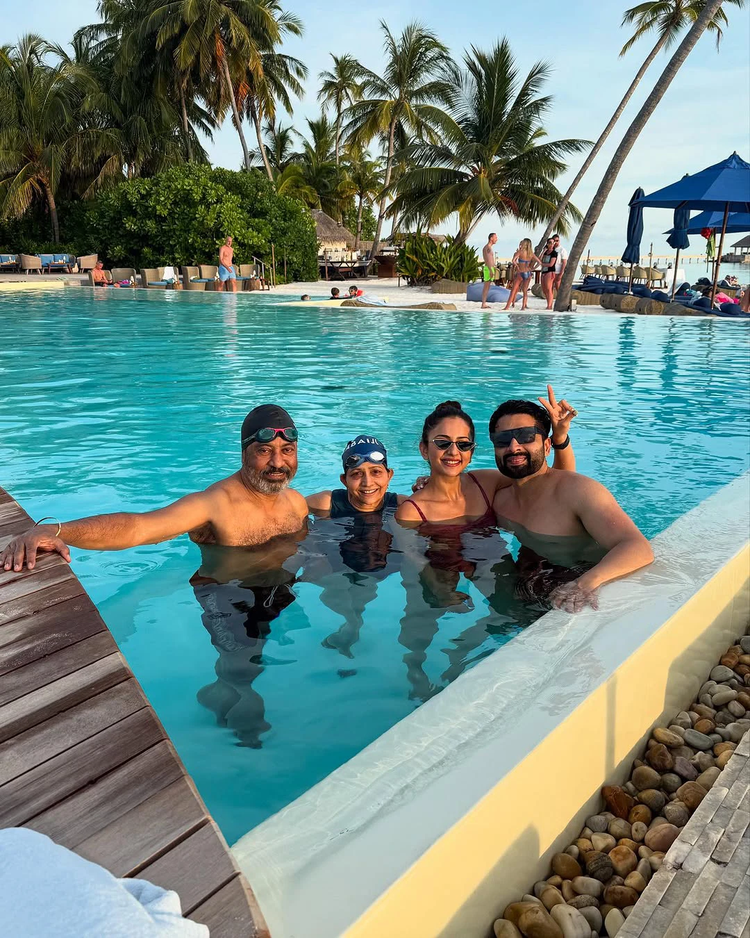 Rakul Preet Singh Enjoying Vacation in Maldives