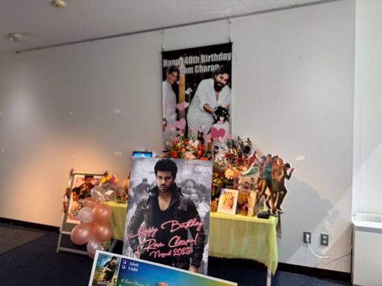 Ram Charan Birthday Celebrations by Japan Fans