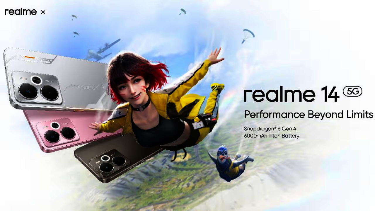 Realme 14 5G : గేమర్లకు గుడ్ న్యూస్.. బైపాస్ ఛార్జింగ్తో కొత్త రియల్మి 5G ఫోన్.. ఫీచర్లు మాత్రం కెవ్వుకేక.. ధర ఎంతంటే? Realme 14 5G : గేమర్లకు గుడ్ న్యూస్.. బైపాస్ ఛార్జింగ్తో కొత్త రియల్మి 5G ఫోన్.. ఫీచర్లు మాత్రం కెవ్వుకేక.. ధర ఎంతంటే?