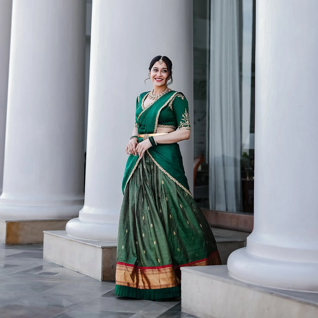 Regena Cassandrra Ugadi Special Traditional Photos