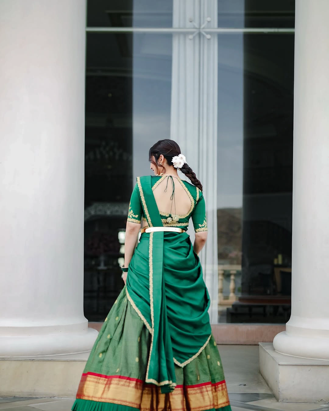 Regena Cassandrra Ugadi Special Traditional Photos