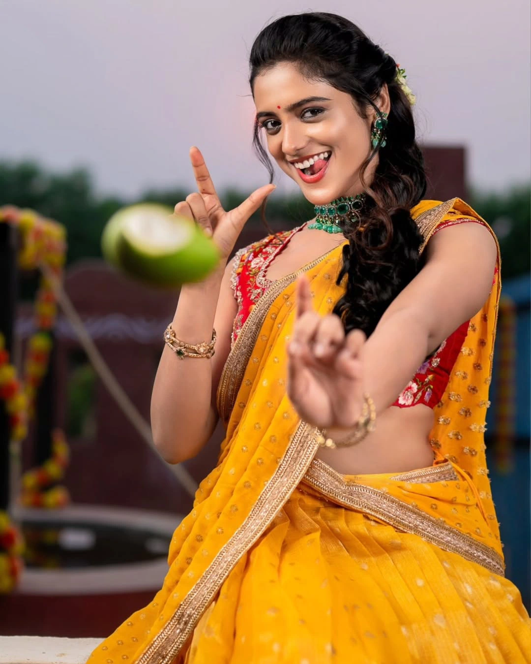 Roopa Koduvayur Ugadi Special Photos