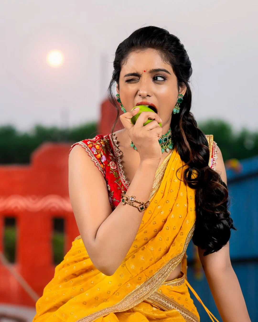 Roopa Koduvayur Ugadi Special Photos