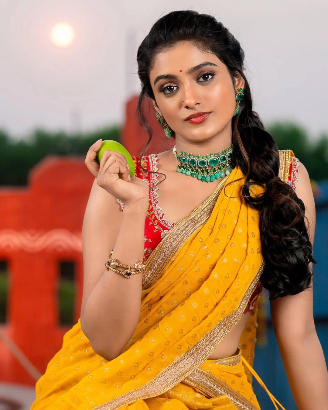 Roopa Koduvayur Ugadi Special Photos