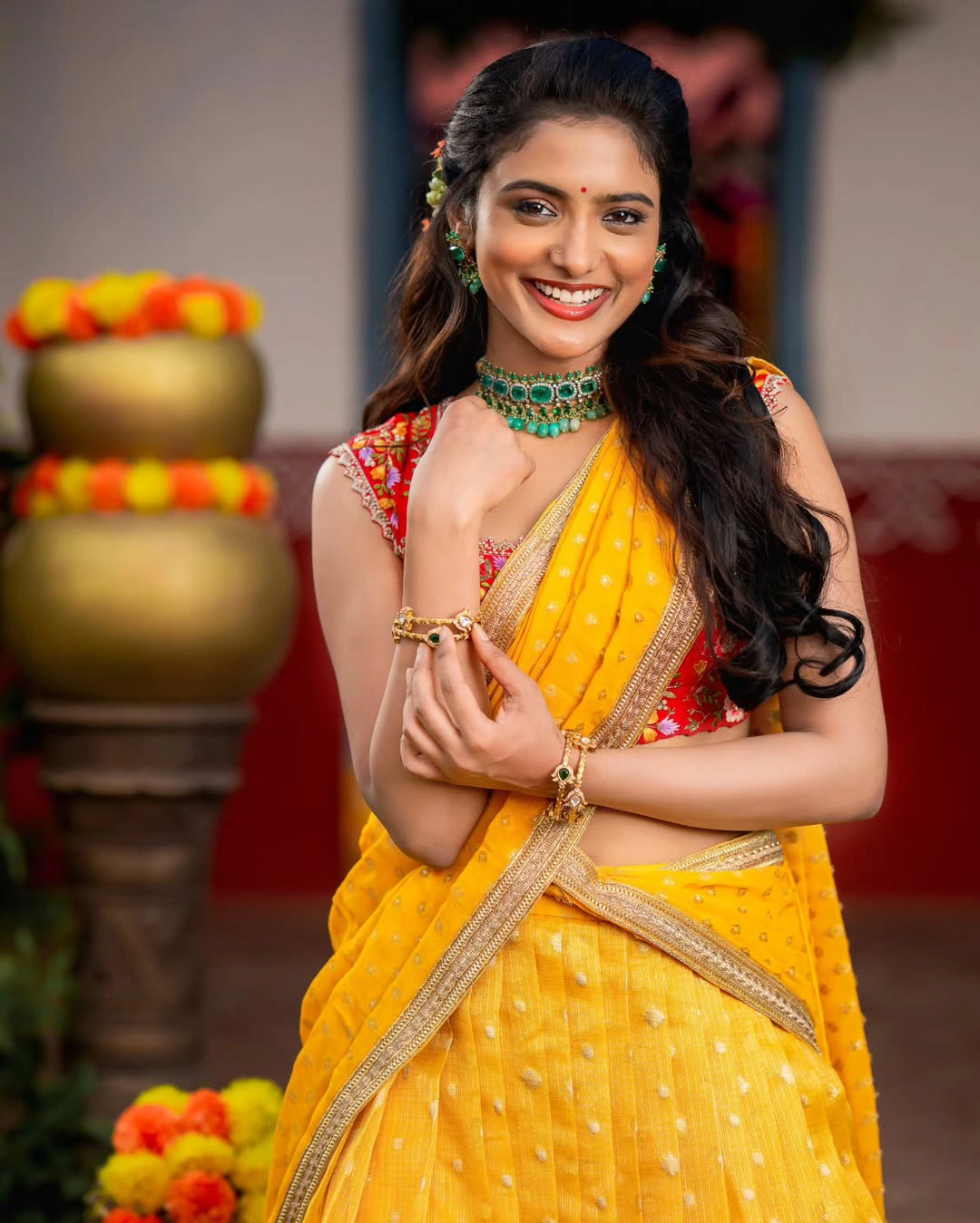 Roopa Koduvayur Ugadi Special Photos