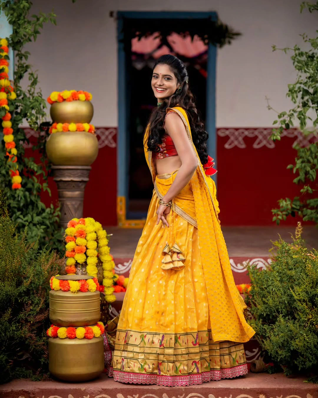 Roopa Koduvayur Ugadi Special Photos