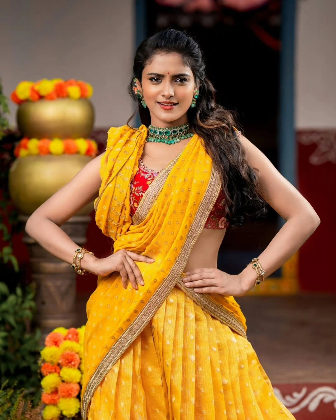 Roopa Koduvayur Ugadi Special Photos