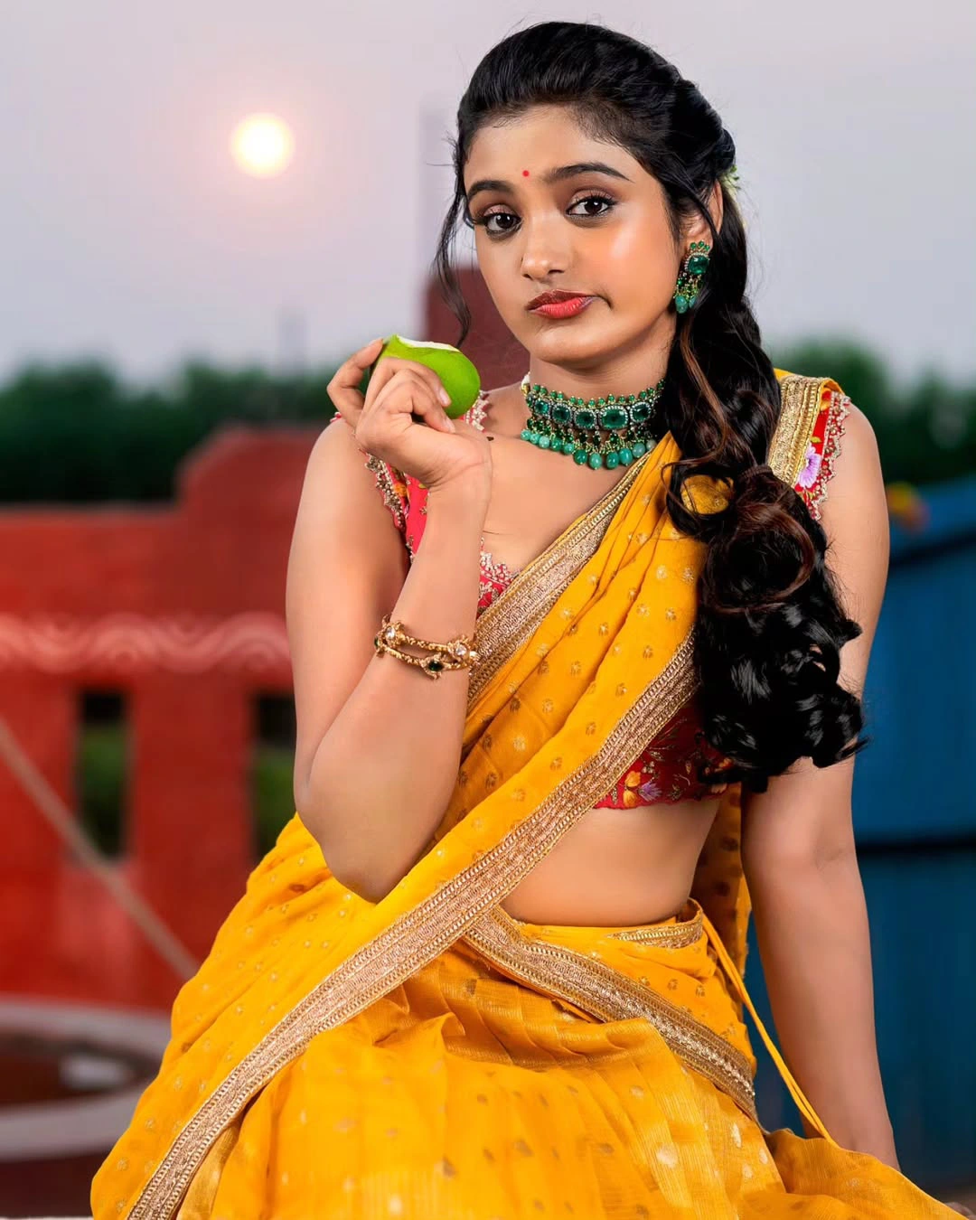Roopa Koduvayur Ugadi Special Photos