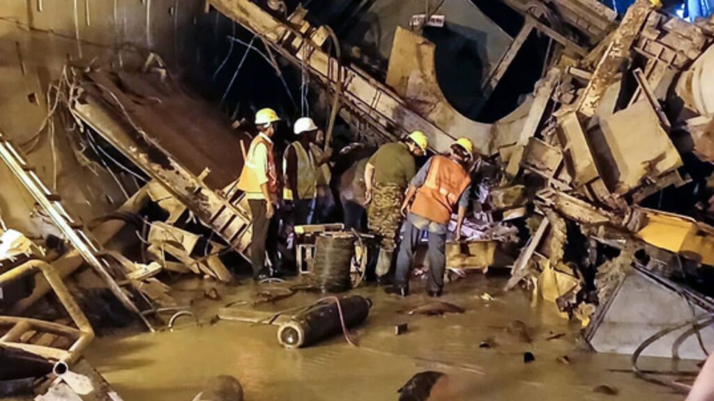 SLBC tunnel incident