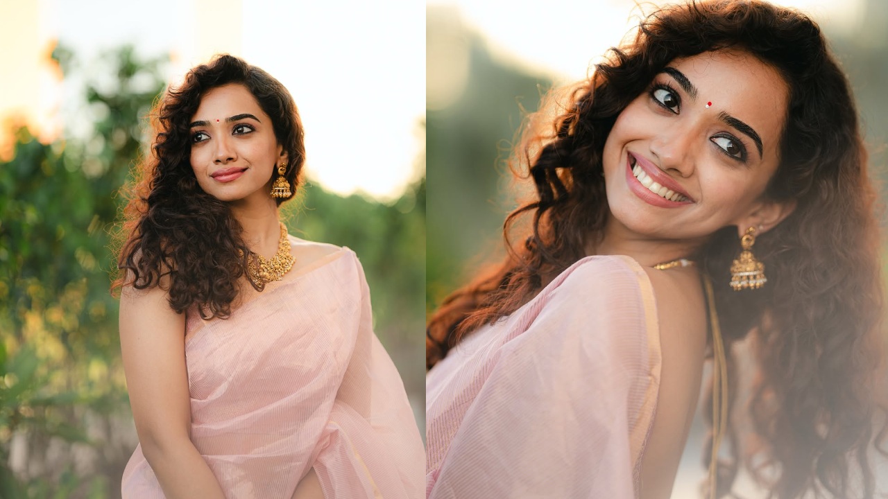 Saanve Megghana : తెలుగమ్మాయి శాన్వి మేఘన ఉగాది స్పెషల్ ఫొటోలు.. ఎంత క్యూట్ గా ఉందో..