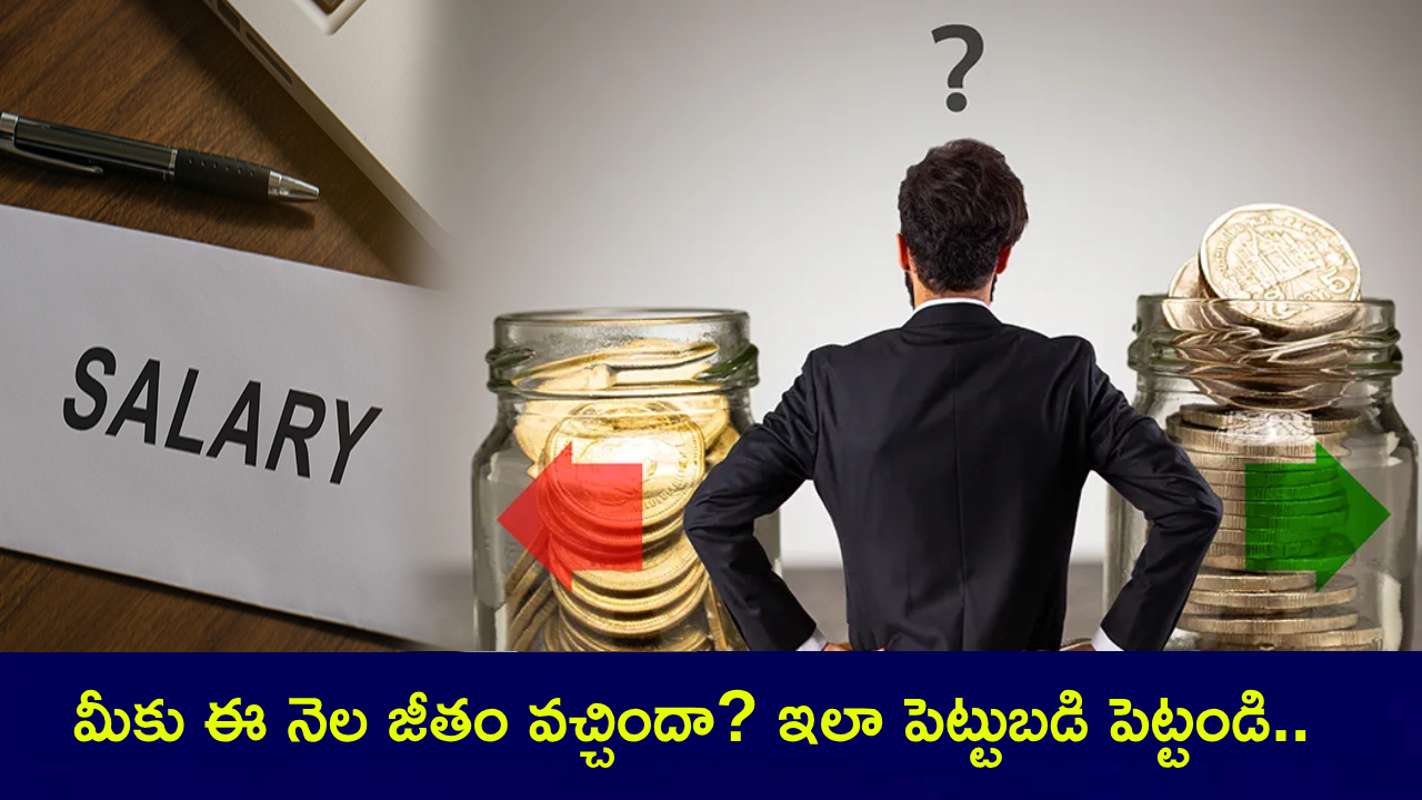 Salary Management : మీకు ఈ నెల జీతం వచ్చిందా? ఇప్పుడే ఇలా పెట్టుబడి పెట్టండి.. జీవితాంతం డబ్బుకు లోటు ఉండదు.. హాయిగా బతికేయొచ్చు..! Salary Management : మీకు ఈ నెల జీతం వచ్చిందా? ఇప్పుడే ఇలా పెట్టుబడి పెట్టండి.. జీవితాంతం డబ్బుకు లోటు ఉండదు.. హాయిగా బతికేయొచ్చు..!