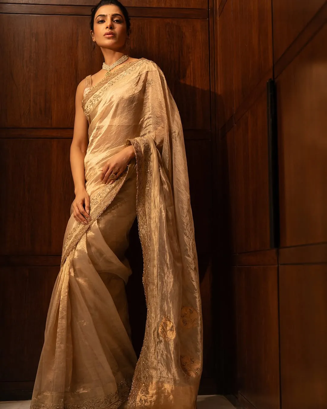 Samantha Receives Hall of Fame Award From Behind woods Chennai