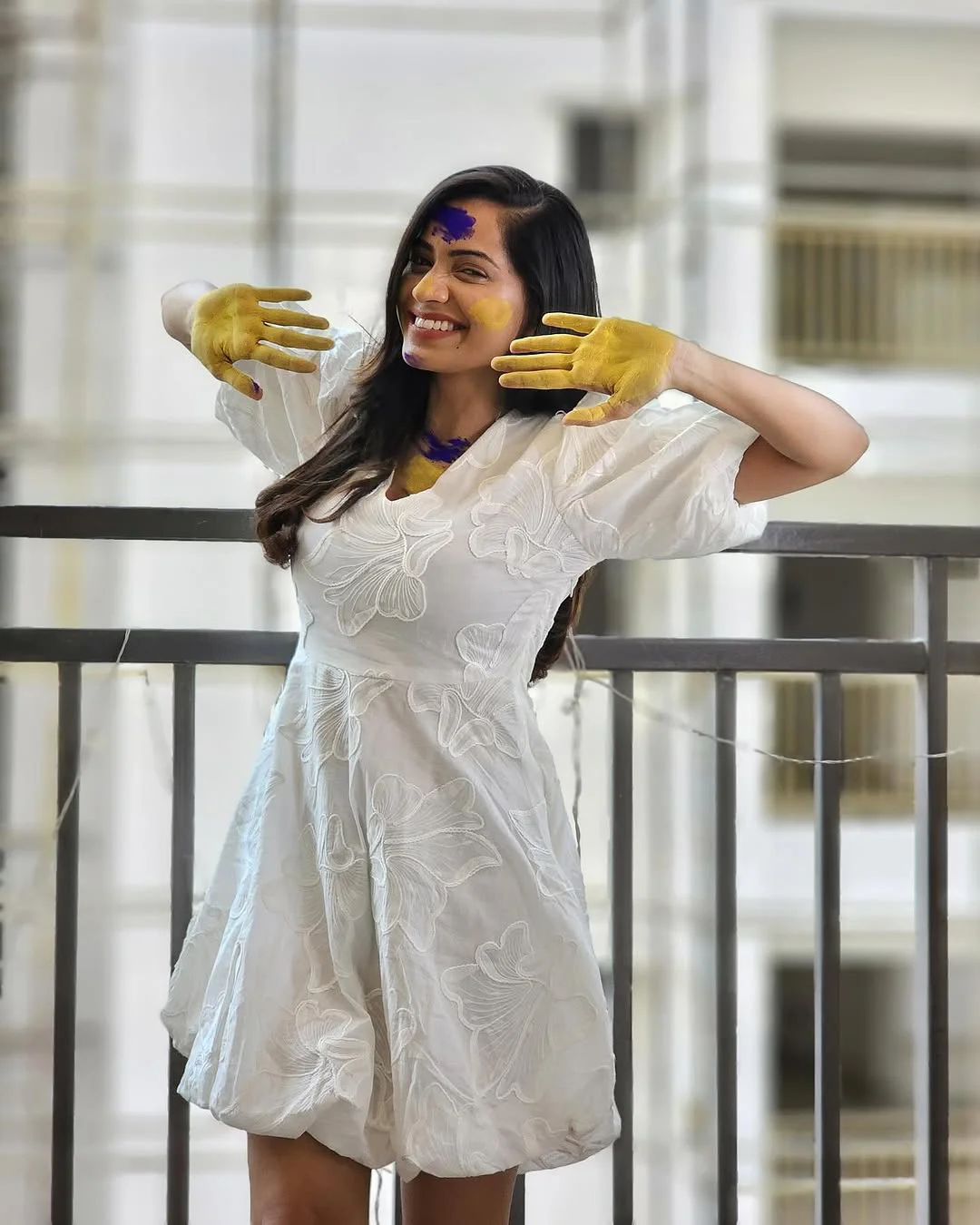 Bigg Boss Fame Shobha Shetty Holi Celebrations