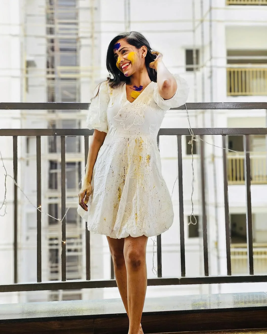 Bigg Boss Fame Shobha Shetty Holi Celebrations