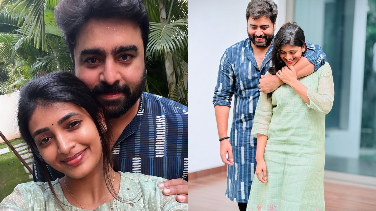 Rohith Nara : ఉగాది నాడు కాబోయే భార్యతో నారా రోహిత్ క్యూట్ ఫొటోలు..