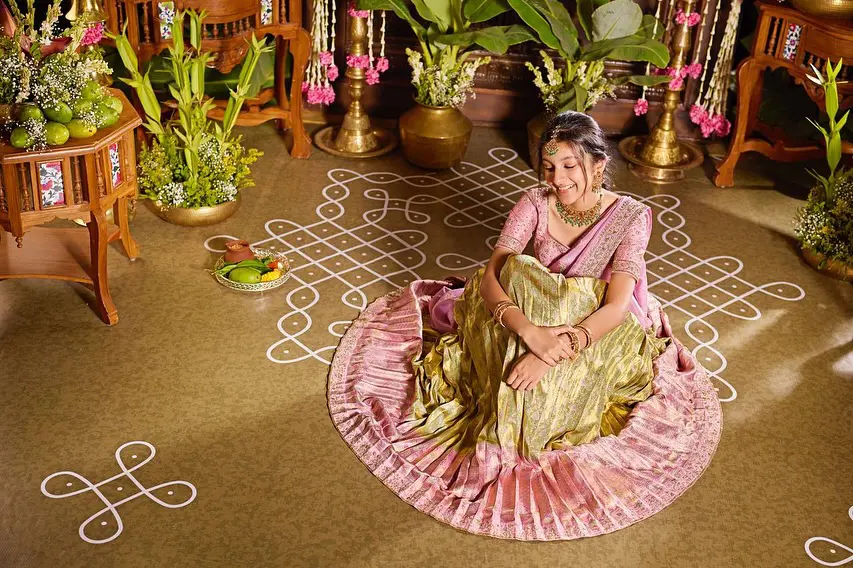 Sitara Ghattamaneni Ugadi Special Traditional Photos